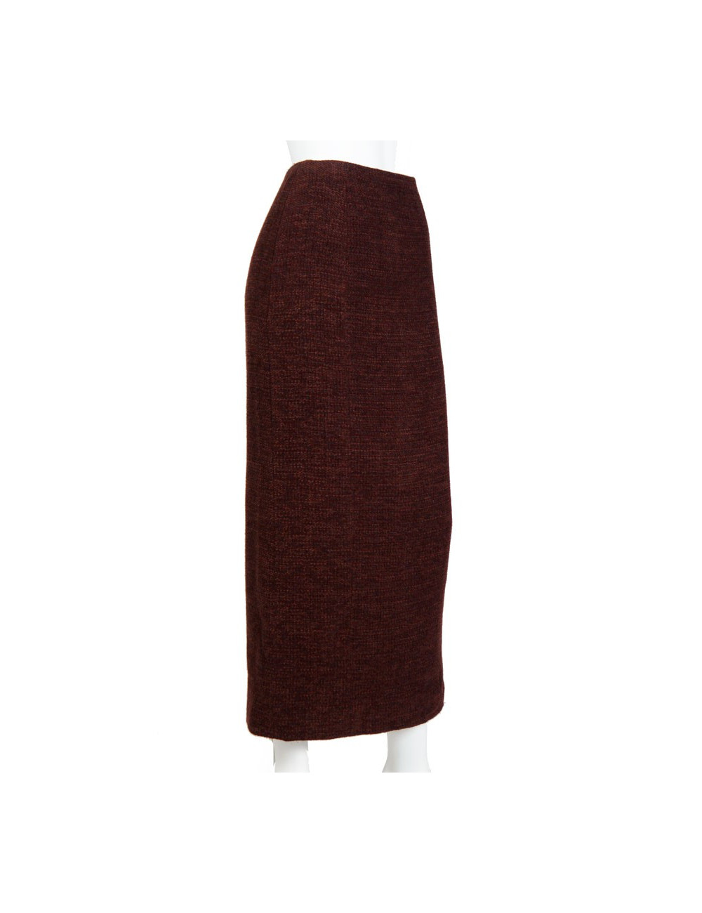 Jupe longue CHANEL T 40 laine