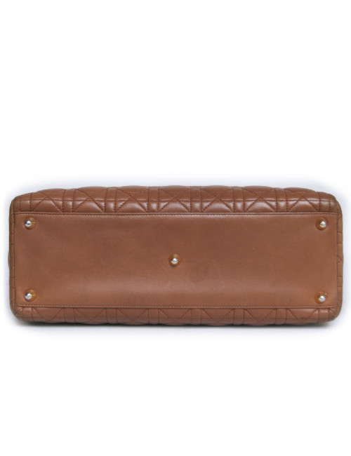 Sac Lady DIOR cuir gold