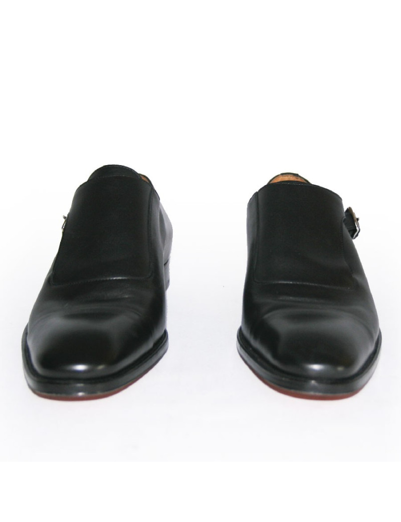 Chaussures Homme HERMES T 42 cuir noir