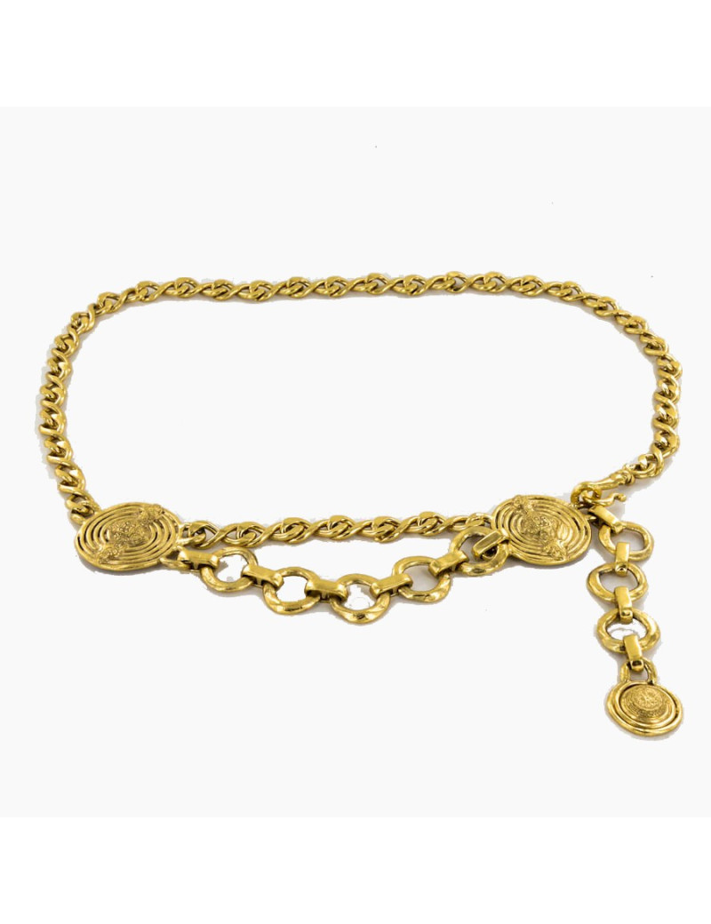 Ceinture YVES SAINT LAURENT  YSL chaîne dorée 