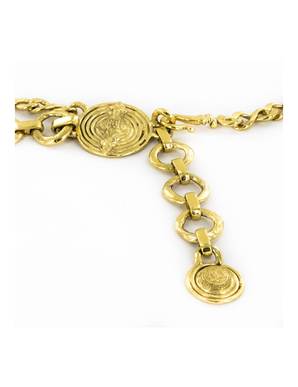 Ceinture YVES SAINT LAURENT  YSL chaîne dorée 