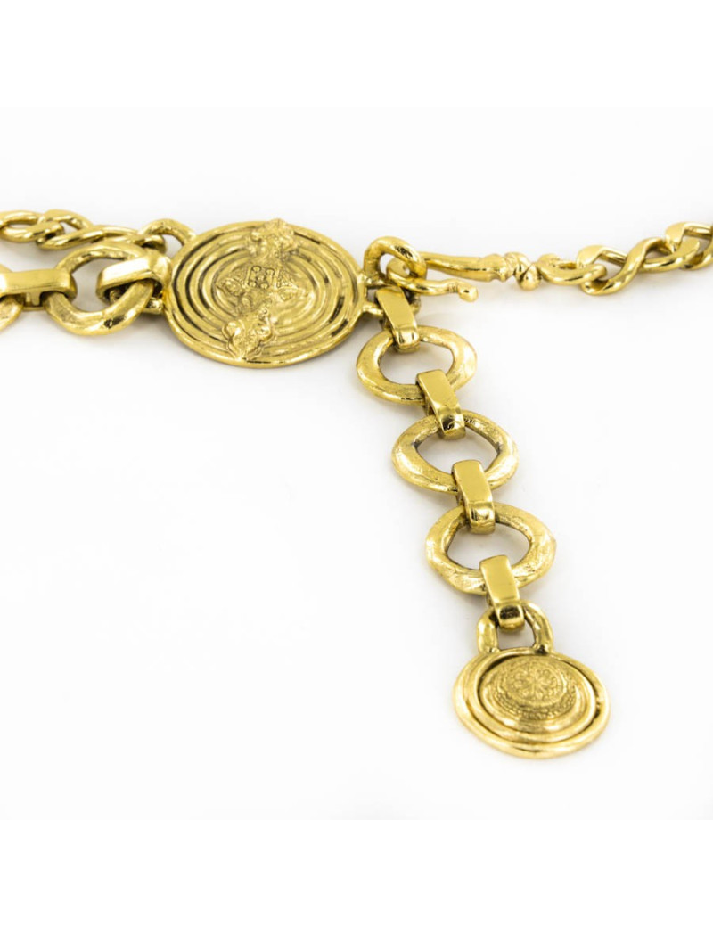 Ceinture YVES SAINT LAURENT  YSL chaîne dorée 