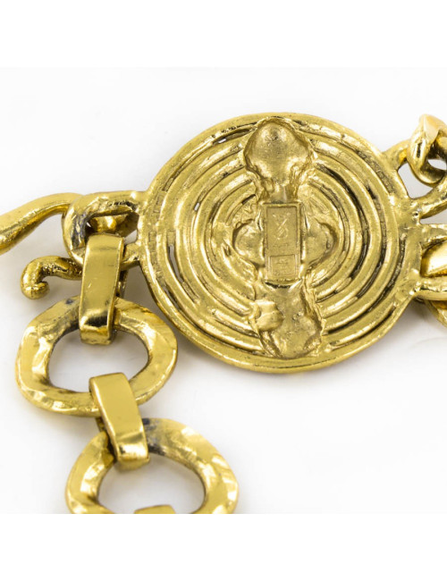 Ceinture YVES SAINT LAURENT  YSL chaîne dorée 