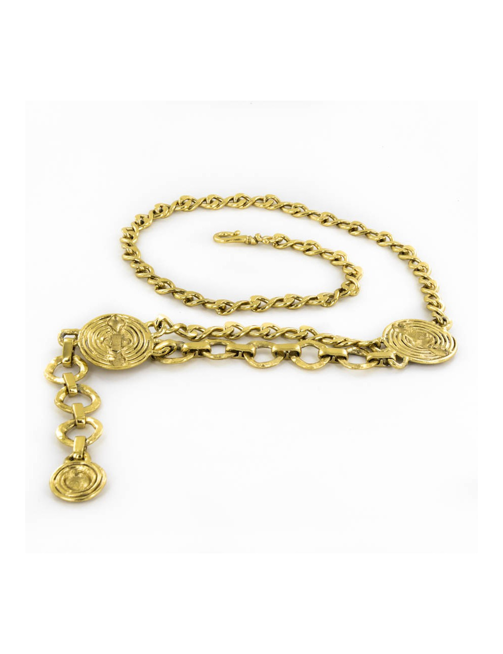 Ceinture YVES SAINT LAURENT  YSL chaîne dorée 