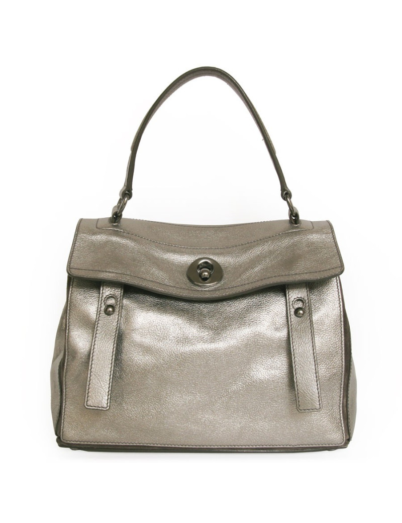 Sac "le sixième" YVES SAINT LAURENT PM bronze doré