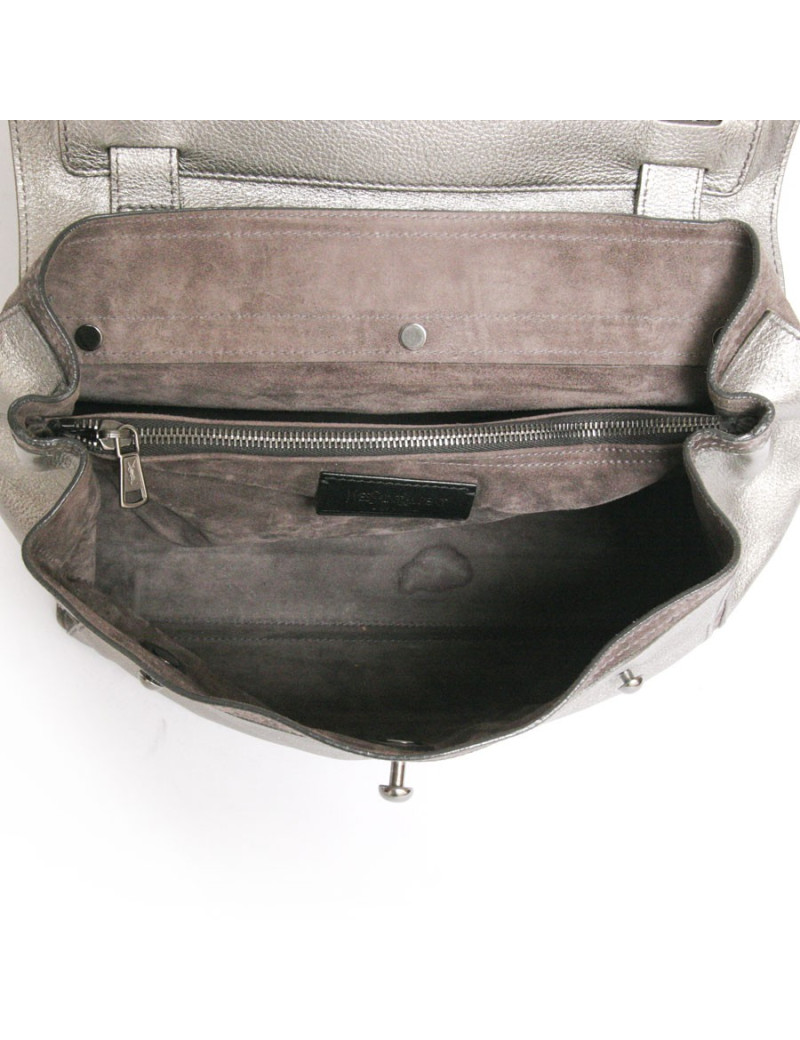 Sac "le sixième" YVES SAINT LAURENT PM bronze doré