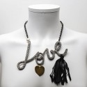 Necklace "Love" LANVIN strass