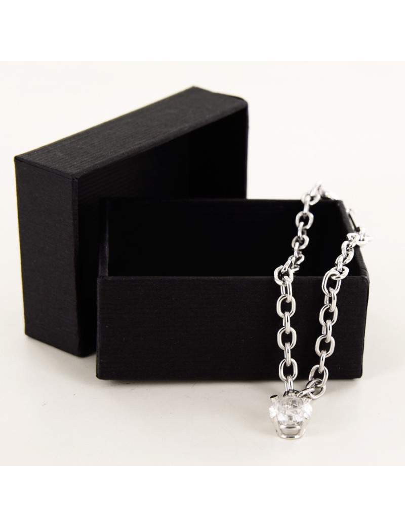 Bracelet "Happy Spirit" CHOPARD or blanc et diamant