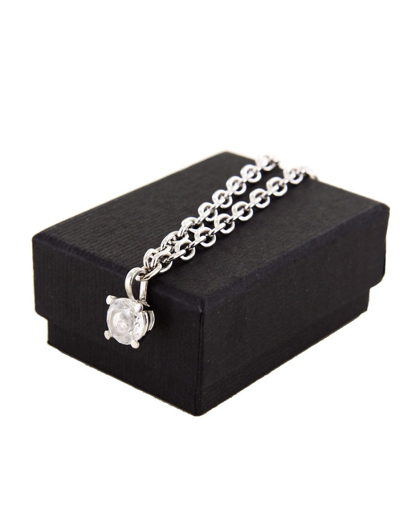 Bracelet "Happy Spirit" CHOPARD or blanc et diamant