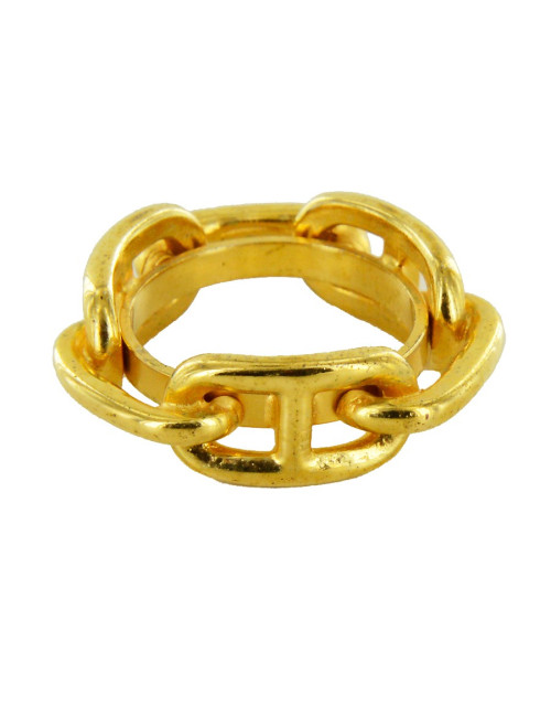 Anneau  de foulard HERMES doré