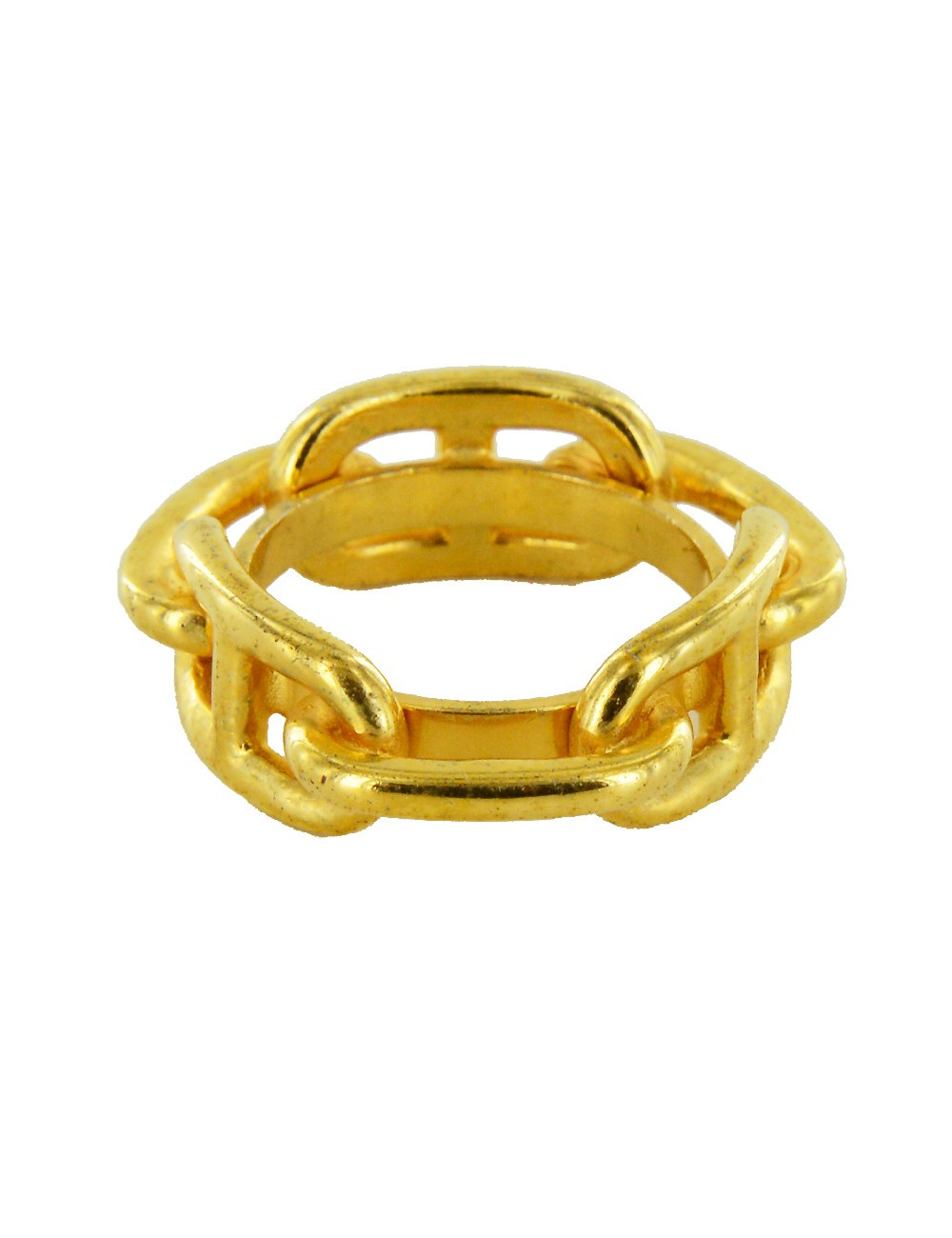 Anneau  de foulard HERMES doré