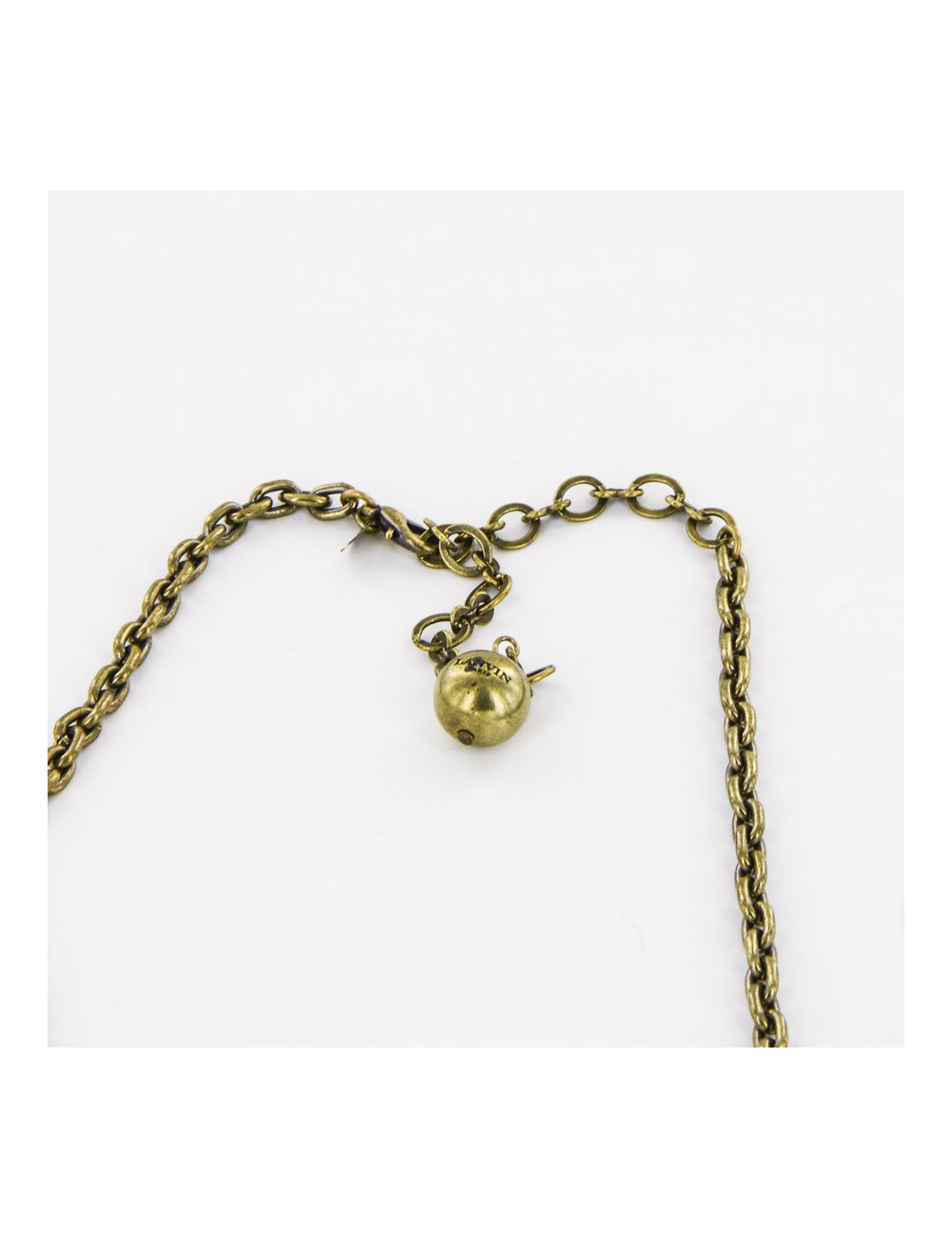 Collier "Kiss" LANVIN doré