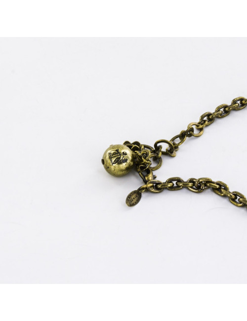 Collier "Kiss" LANVIN doré