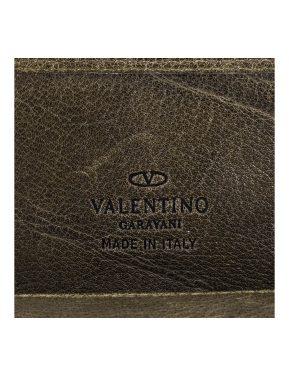 Portefeuille VALENTINO cuir marron