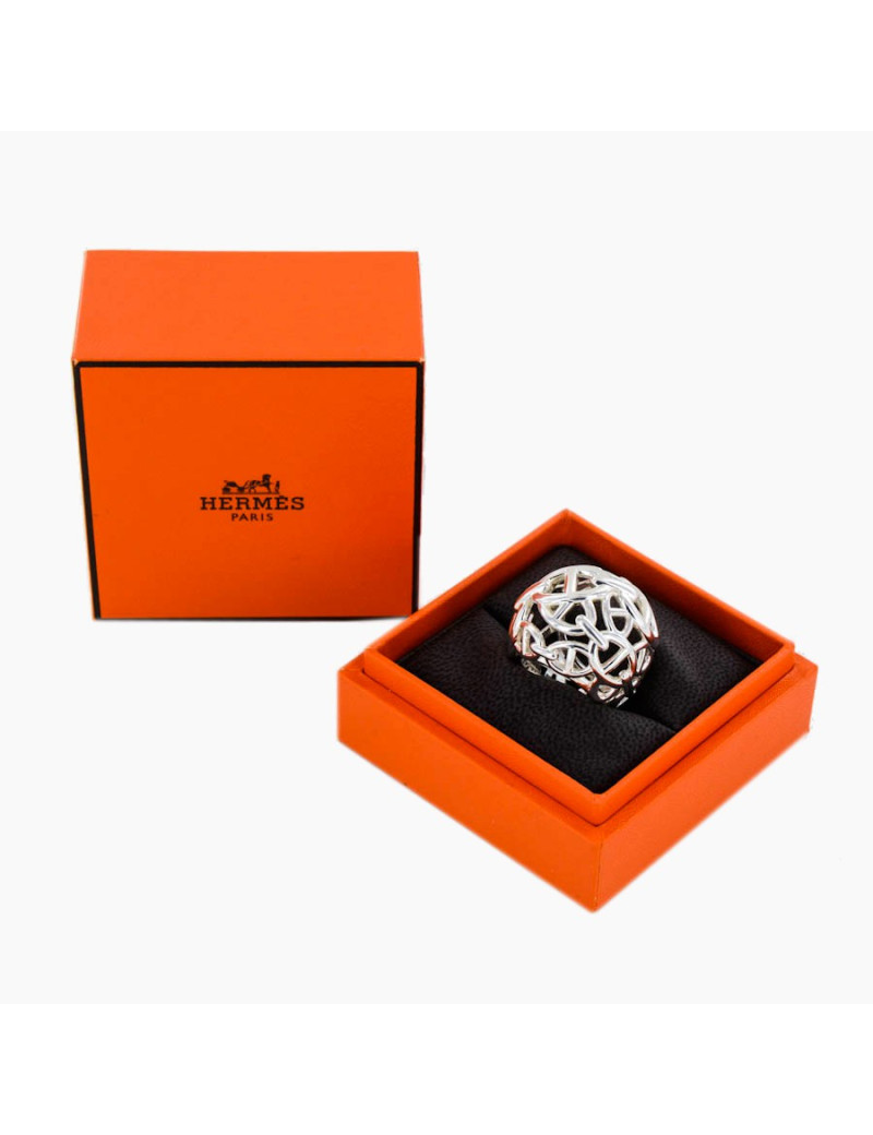 Bague HERMES T53  "Chaîne d'Ancre Enchaînée"