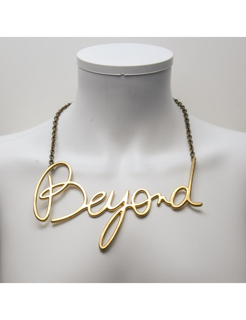 Collier "Beyond" LANVIN doré 