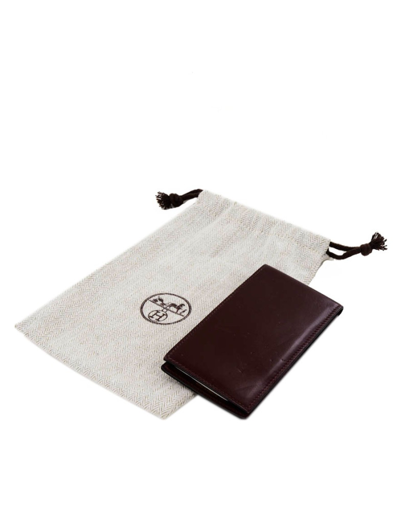 Bloc-notes HERMES rouge H