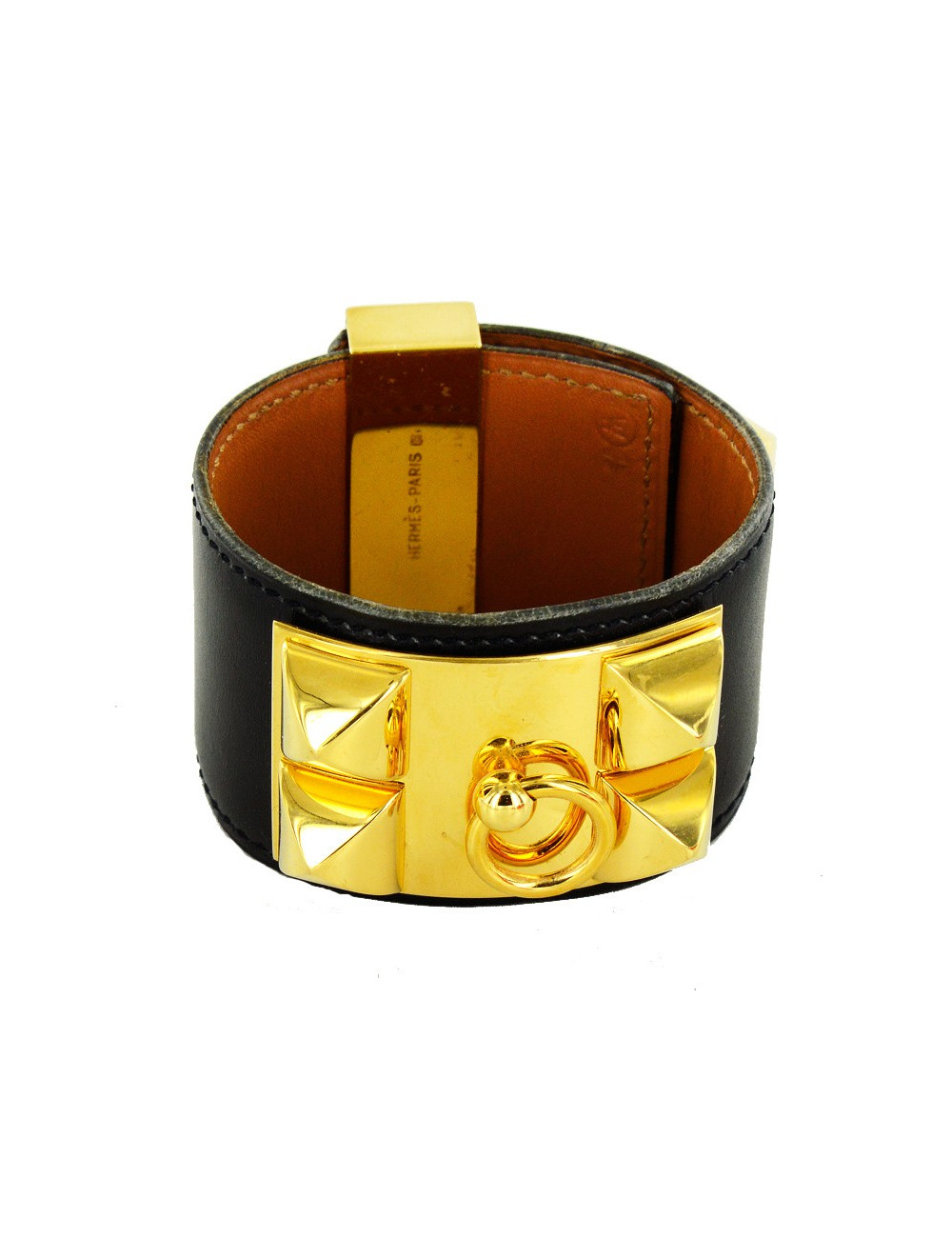 Manchette CDC médor HERMES BOX NOIR