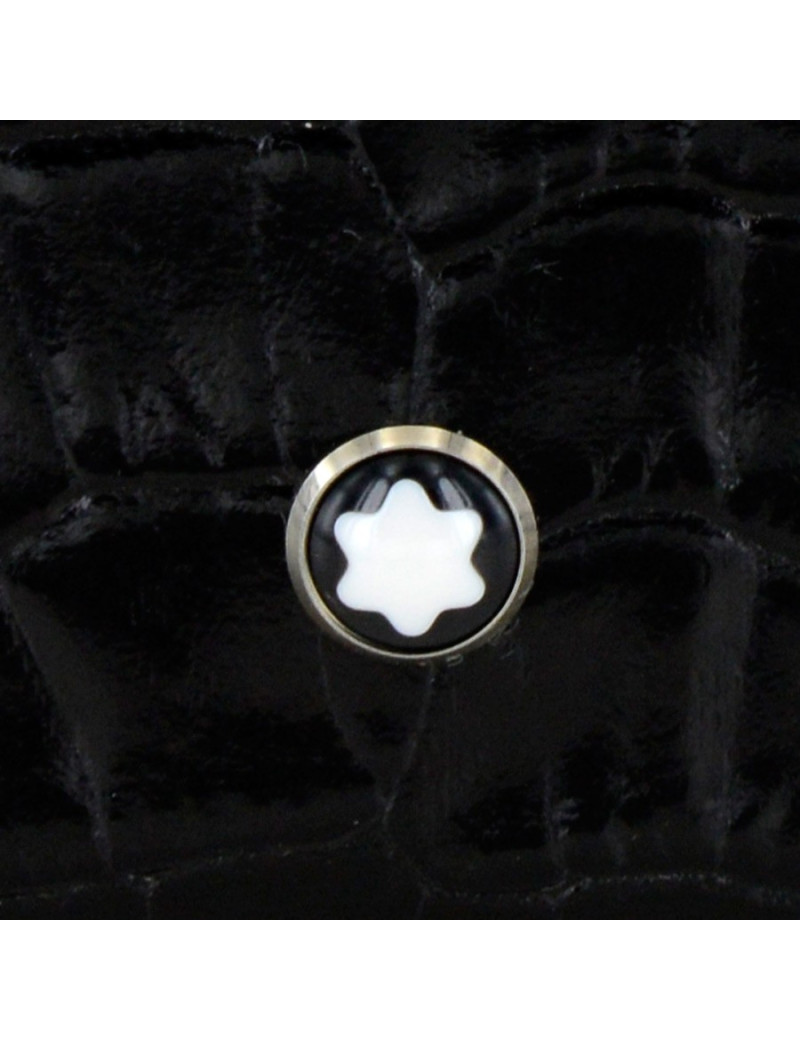 Porte-carte MONTBLANC  cuir noir 
