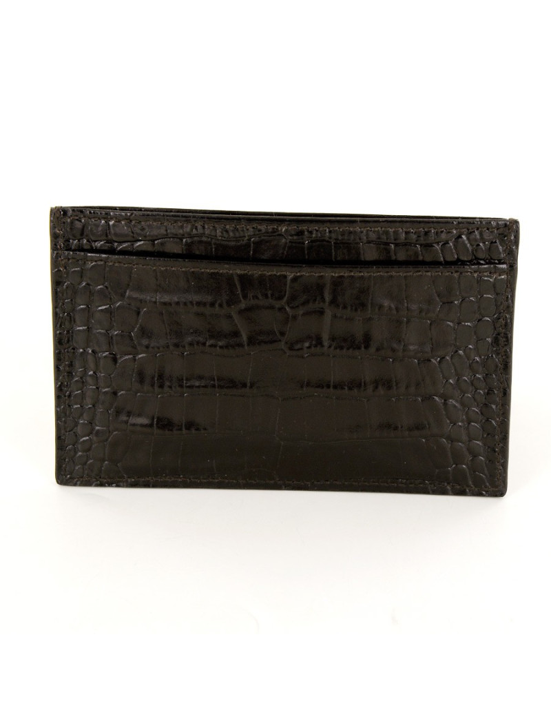 Porte-carte MONTBLANC  cuir noir 