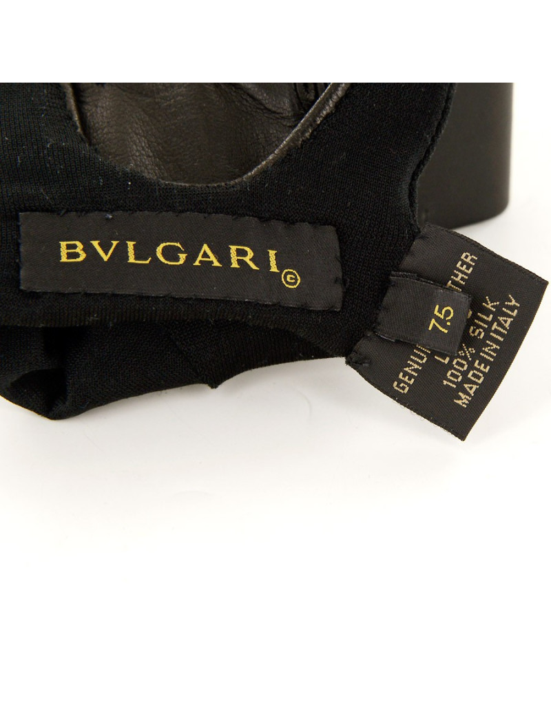 Gants BULGARI fermoir serpent