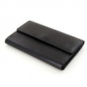LOUIS VUITTON black epi leather wallet