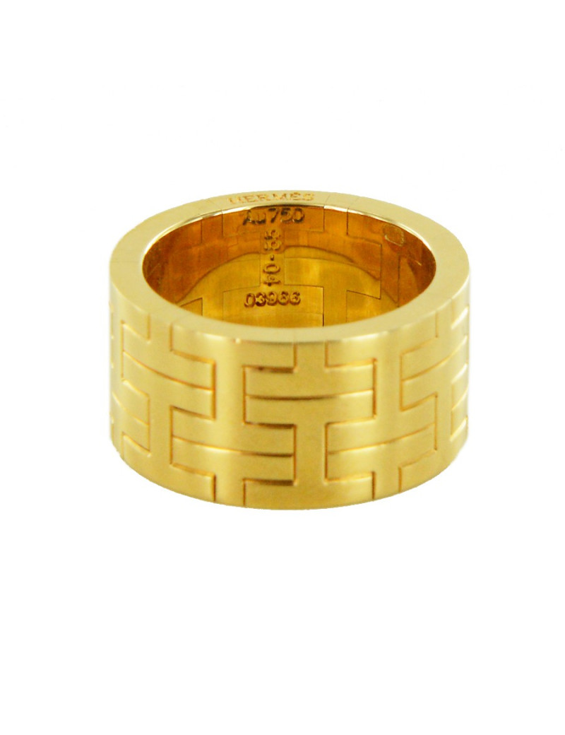 Bague KILIM  HERMES en or jaune 750