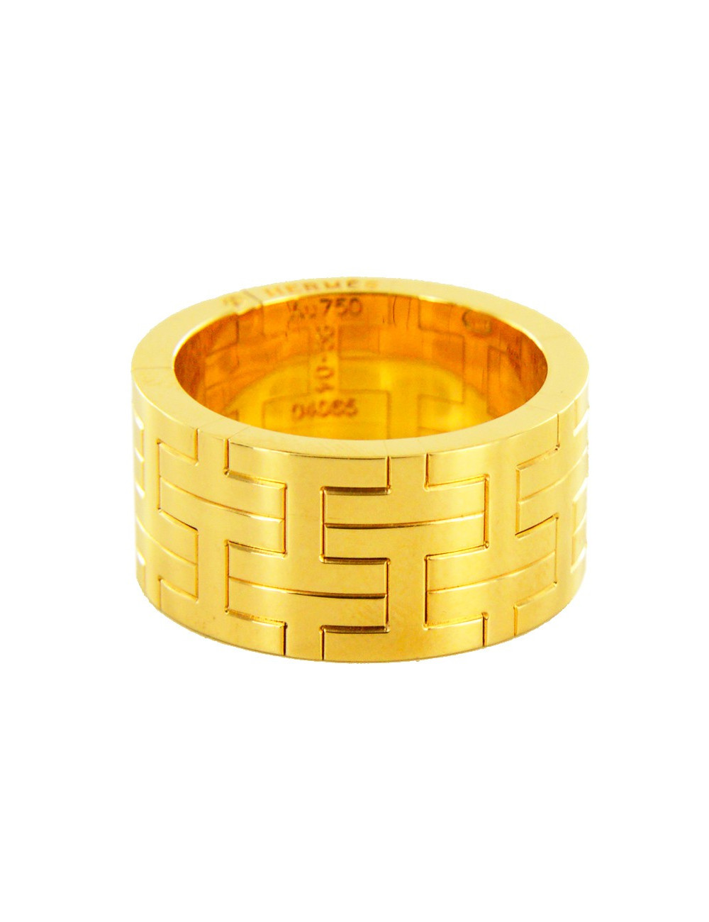 Bague KILIM HERMES or jaune 750  GM  T58