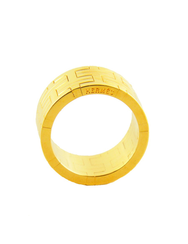 Bague KILIM HERMES or jaune 750  GM  T58