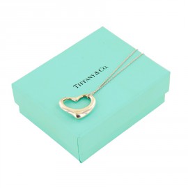 Collier "Open Heart" TIFFANY & CO argent