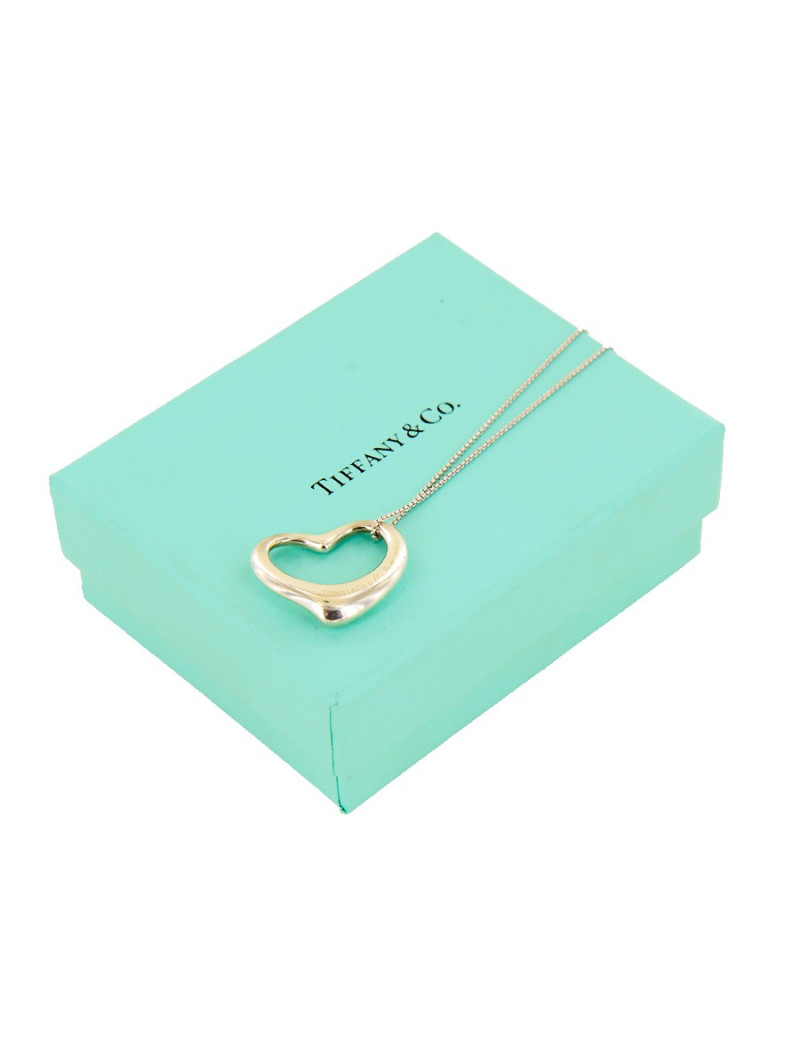Collier "coeur" TIFFANY &Cie argent
