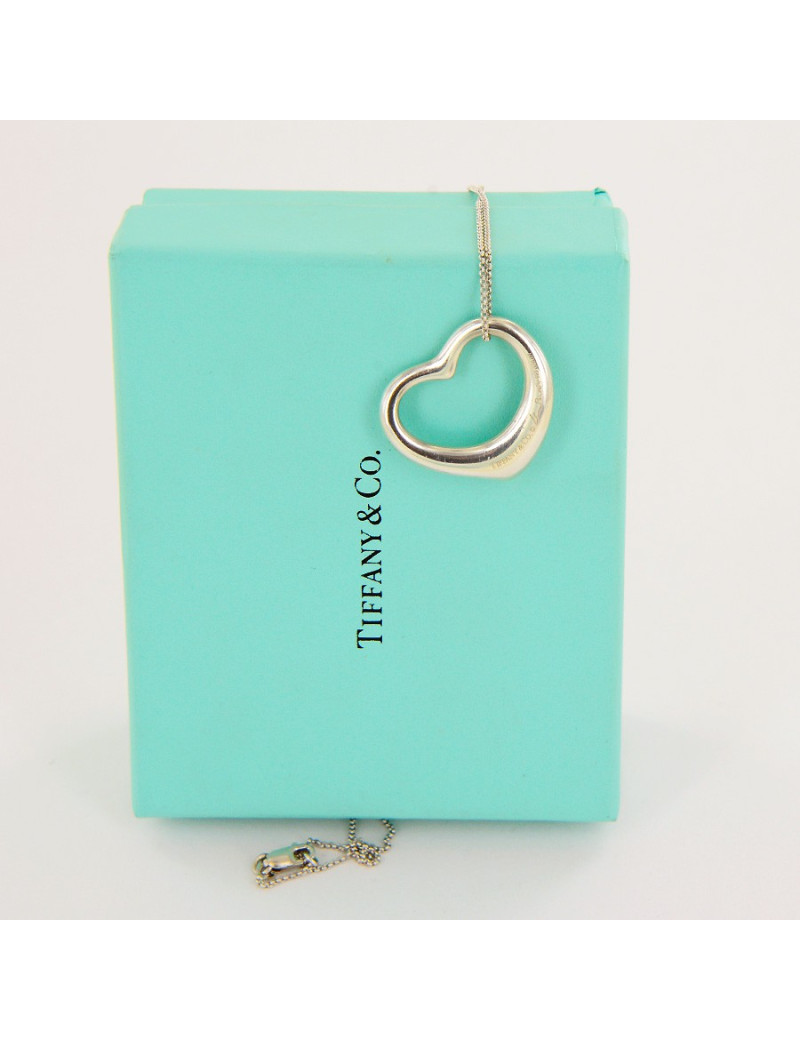 Collier "coeur" TIFFANY &Cie argent