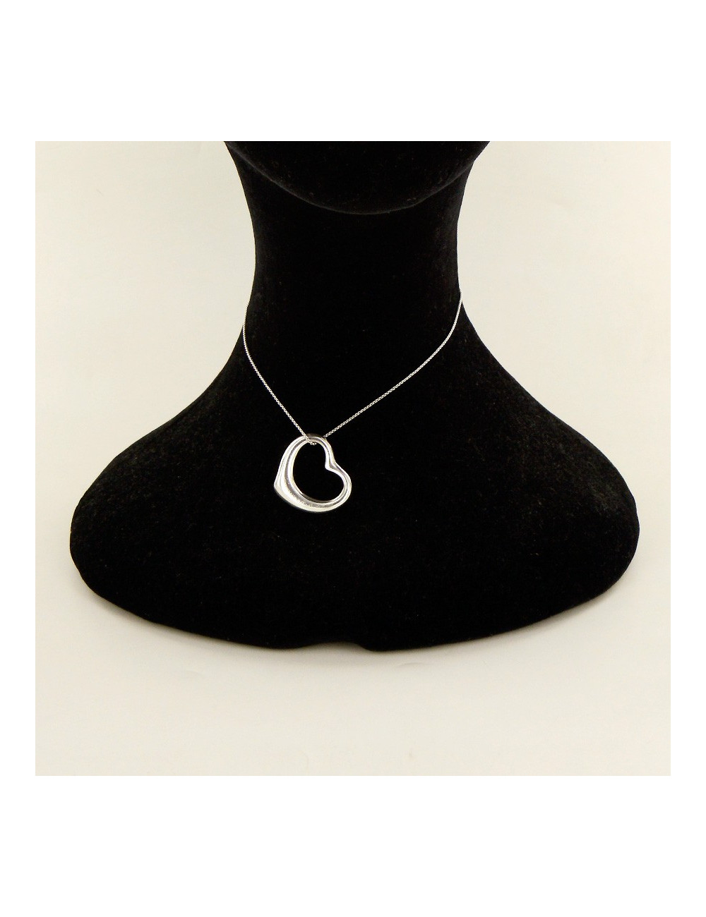 Collier "coeur" TIFFANY &Cie argent
