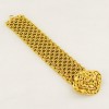Bracelet CHANEL chaine articulée doré Vintage