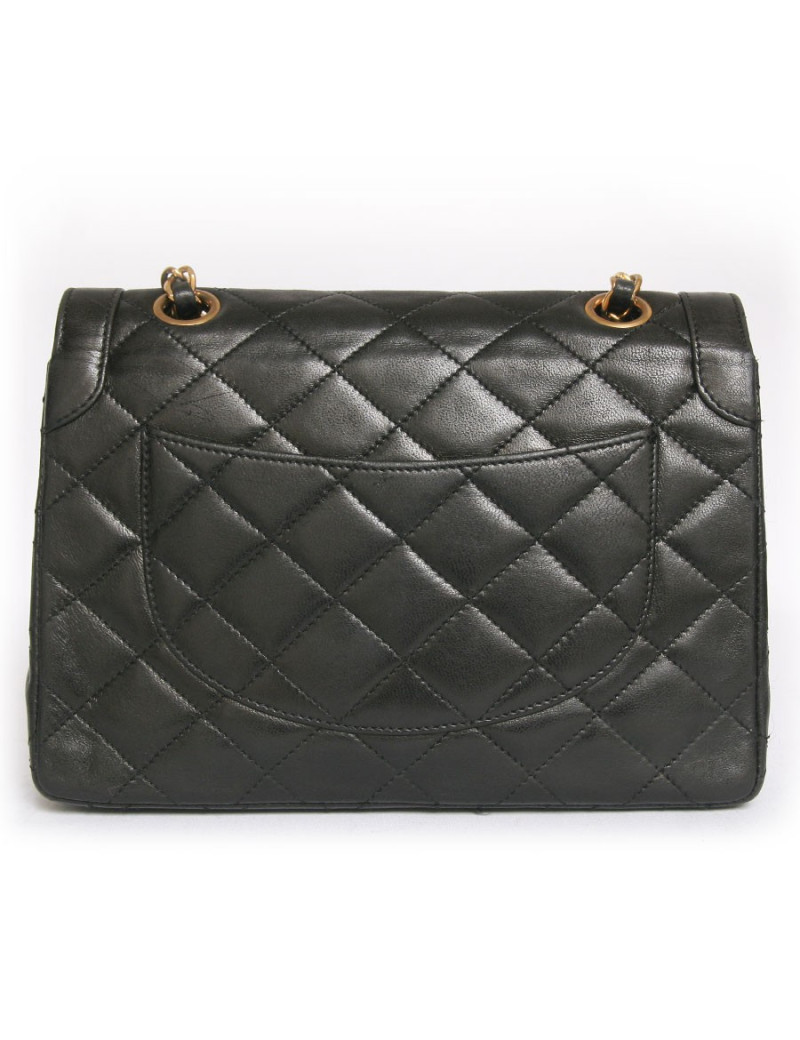Sac 2.55 CHANEL cuir vieilli noir