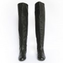 GIUSEPPE ZANOTTI boots T 38.5 black leather