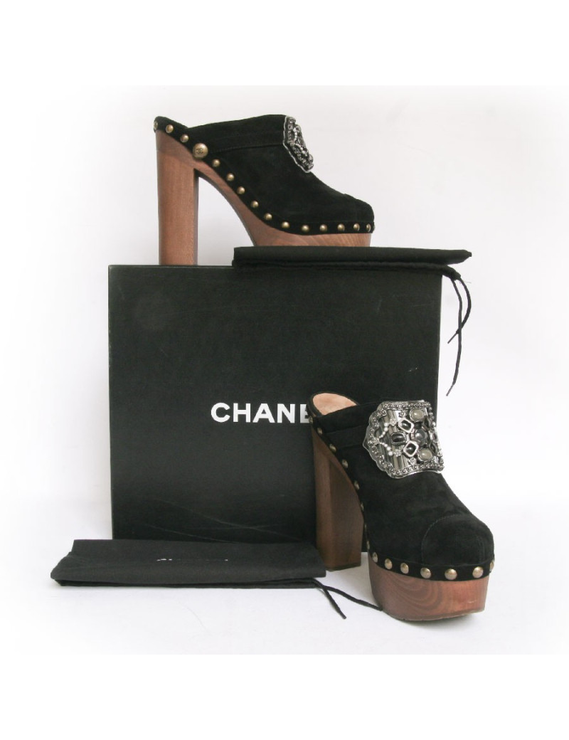 Sabots CHANEL T 41  collector 