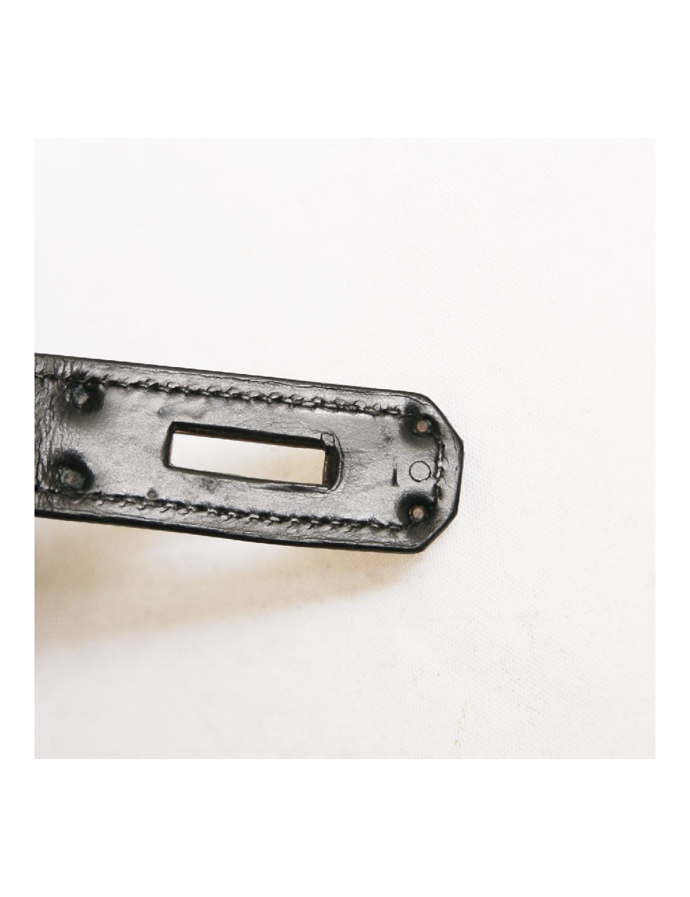 sac kelly 32 HERMES vintage cuir box noir