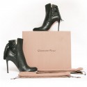 GIANVITO ROSSI T39 heels black leather boots