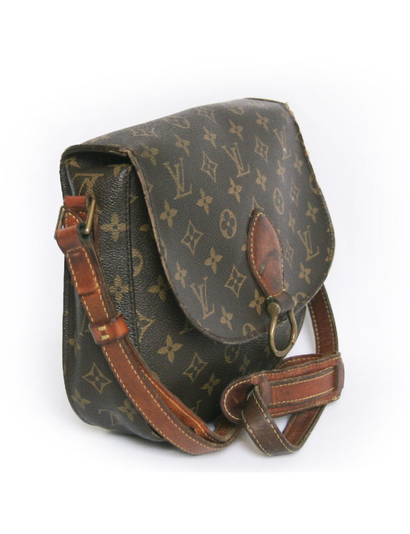 Sac "cartouchière" LOUIS VUITTON vintage monogram