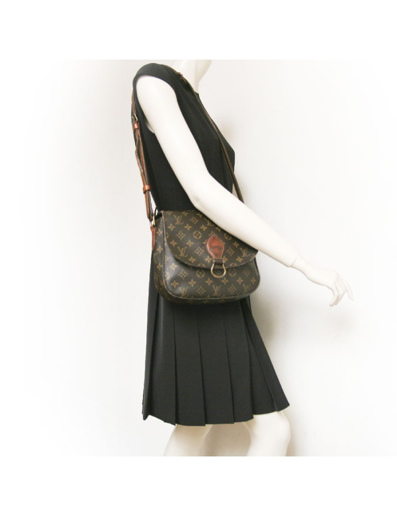 Sac "cartouchière" LOUIS VUITTON vintage monogram