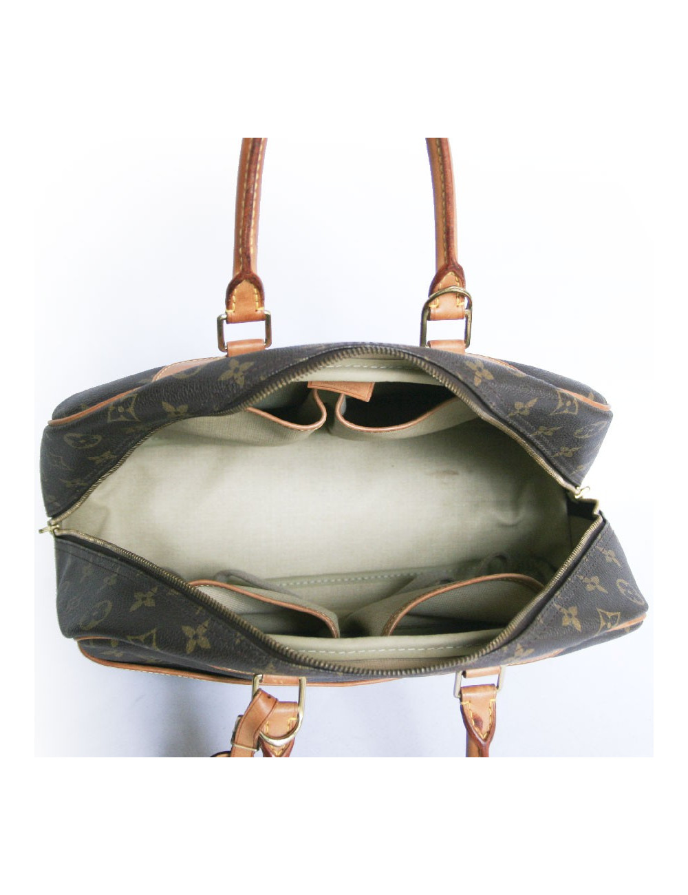 Sac "Deauville" LOUIS VUITTON toile monogram