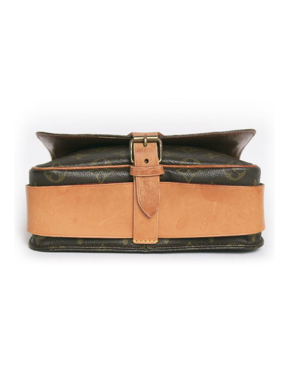 Sac "cartouchière" LOUIS VUITTON toile monogram PM