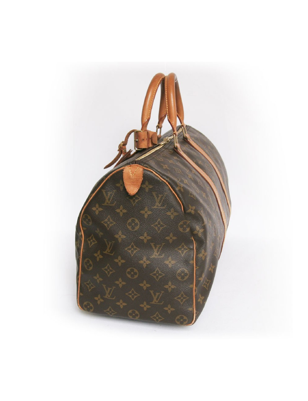 Sac keepall 45 LOUIS VUITTON toile monogram