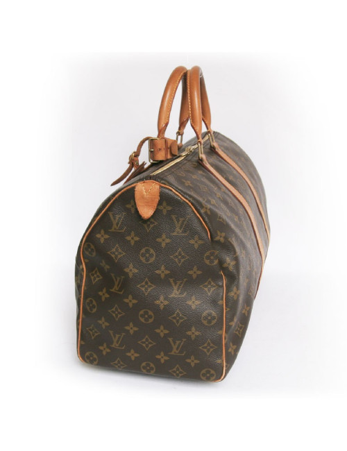 Sac keepall 45 LOUIS VUITTON toile monogram
