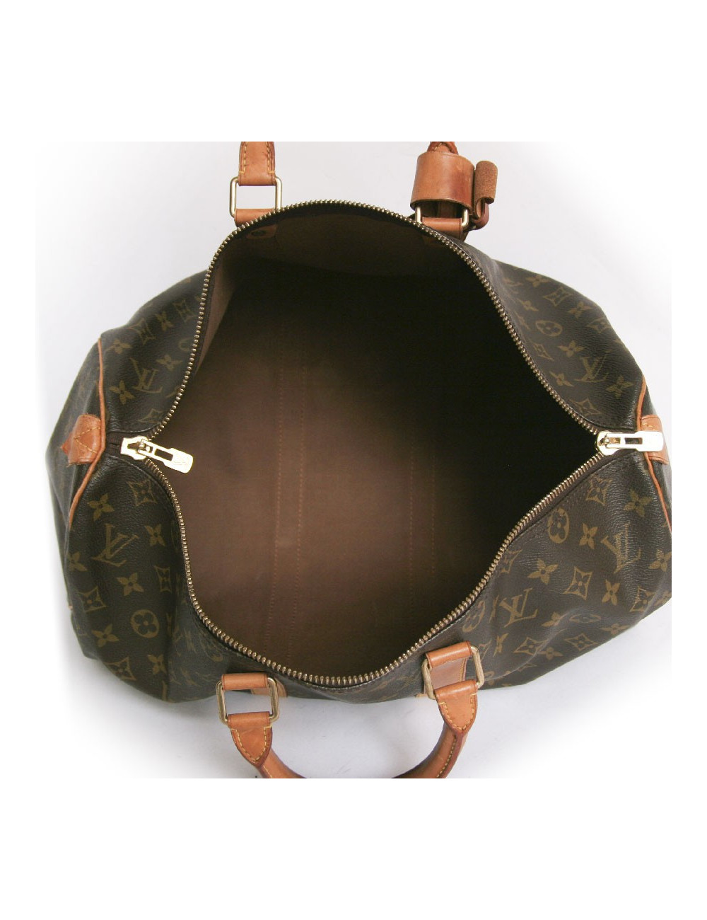 Sac keepall 45 LOUIS VUITTON toile monogram