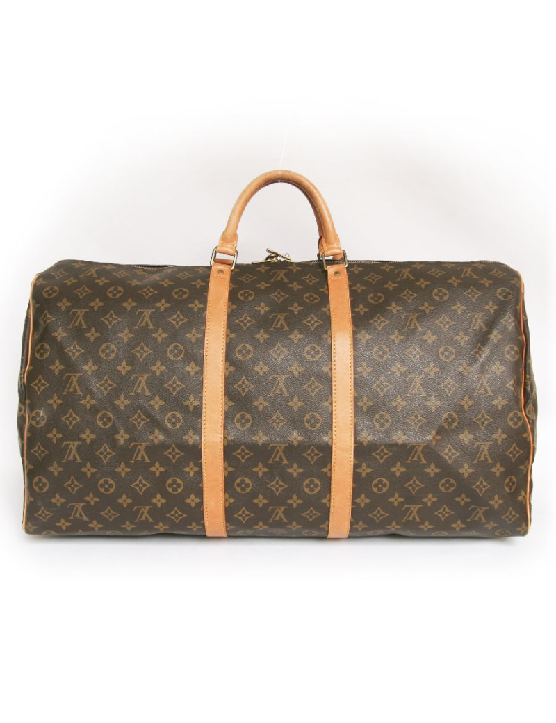Sac keepall 60 LOUIS VUITTON toile monogram