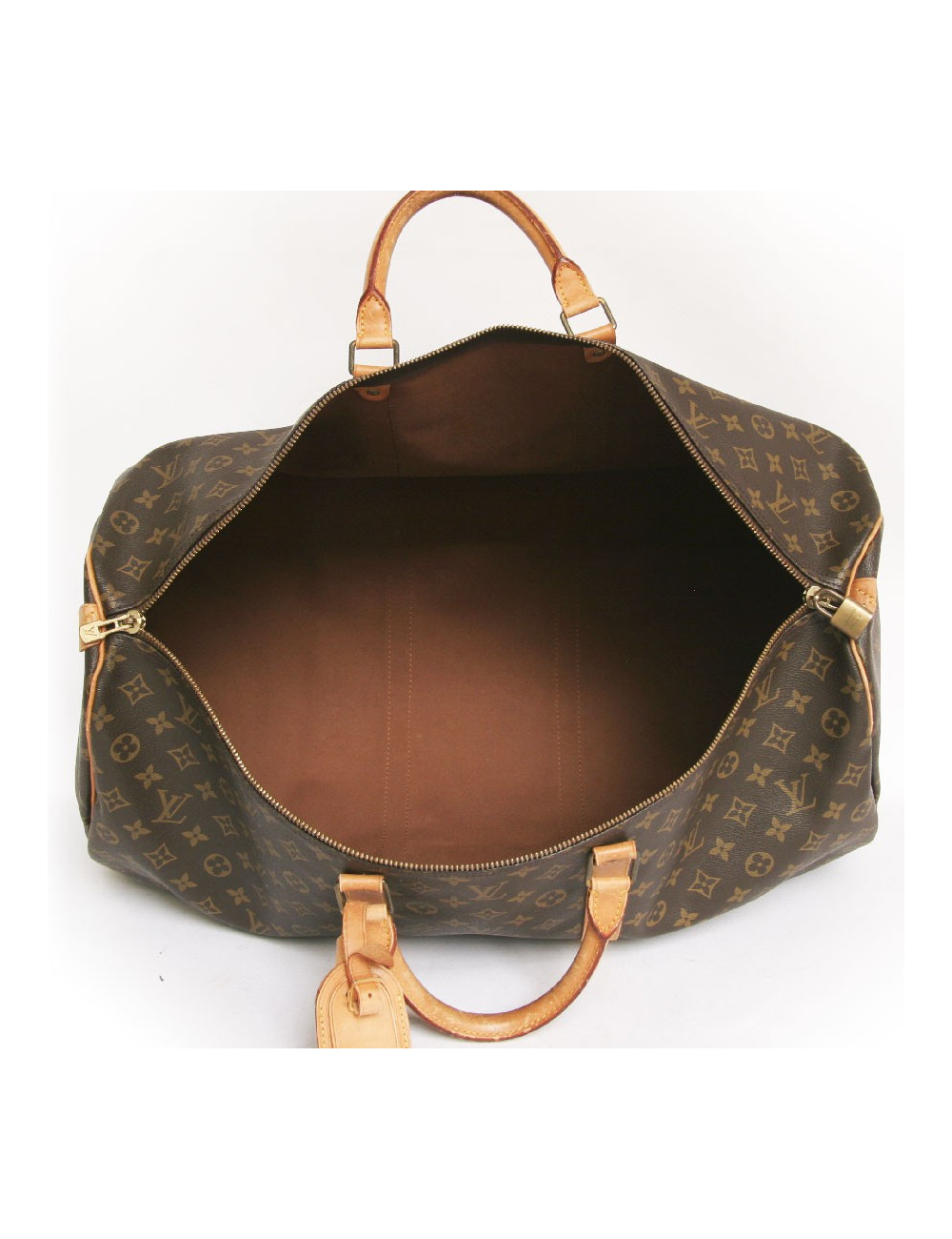 Sac keepall 60 LOUIS VUITTON toile monogram
