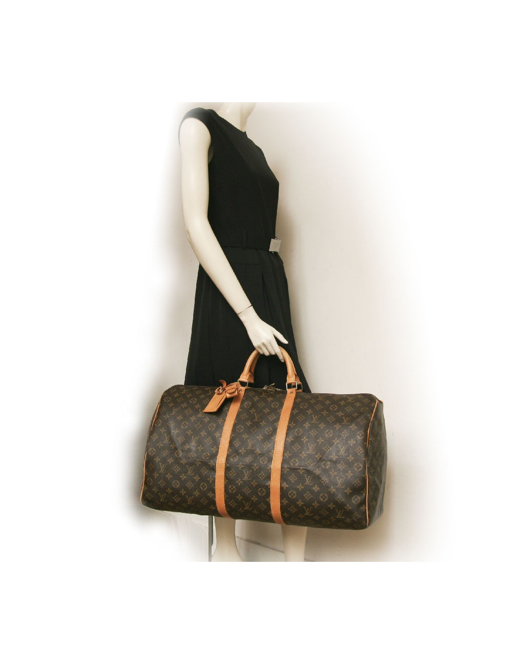 Sac keepall 60 LOUIS VUITTON toile monogram