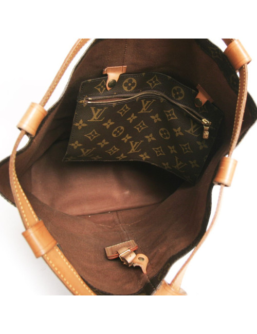 Sac de sport LOUIS VUITTON toile monogram avec pochette